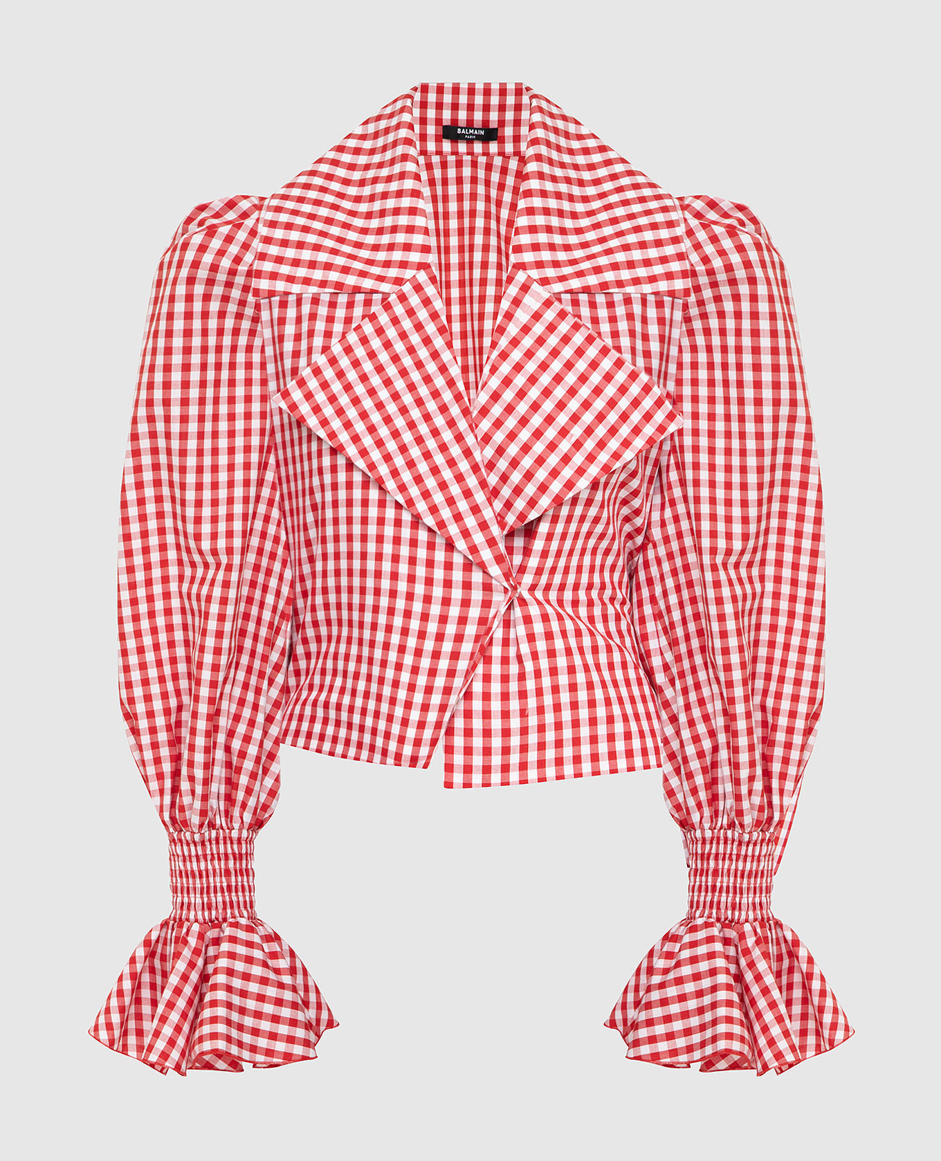 Красная блуза Balmain, Красный, Рубашки и блузы 
Красная блуза Balmain, Красный, Рубашки и блузы