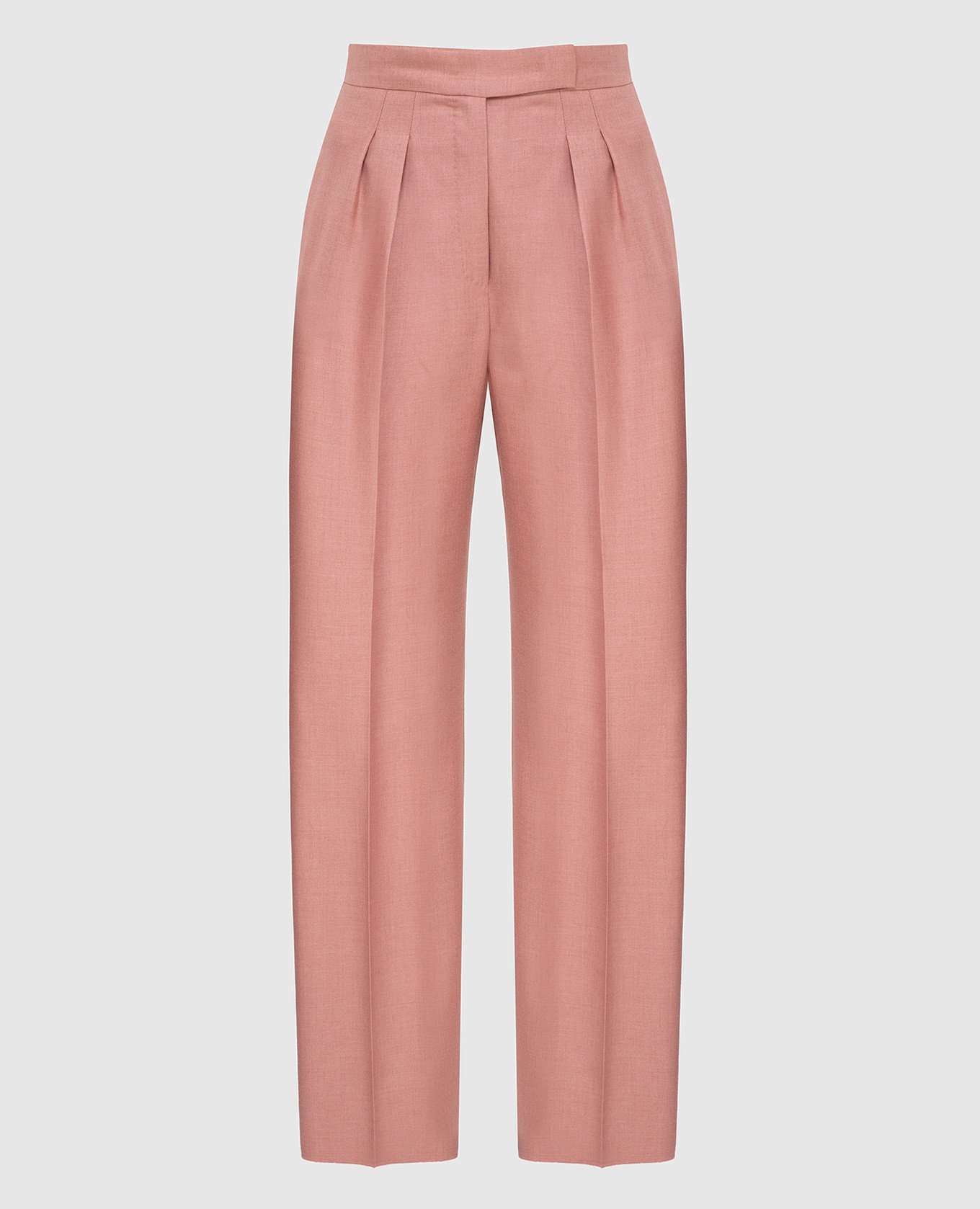 Розовые брюки из верблюжьей шерсти и шелка Max Mara, Розовый, Повседневные брюки casual
Розовые брюки из верблюжьей шерсти и шелка Max Mara, Розовый, Повседневные брюки casual