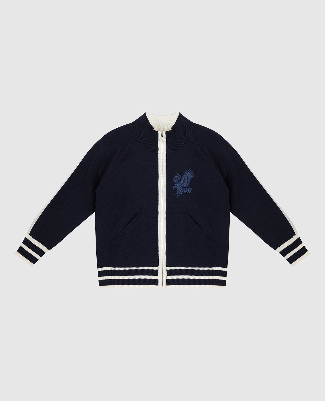 Детская спортивная кофта из шерсти с вышивкой, Тёмно-синий, Спортивные кофты
Детская спортивная кофта из шерсти с вышивкой, Тёмно-синий, Спортивные кофты