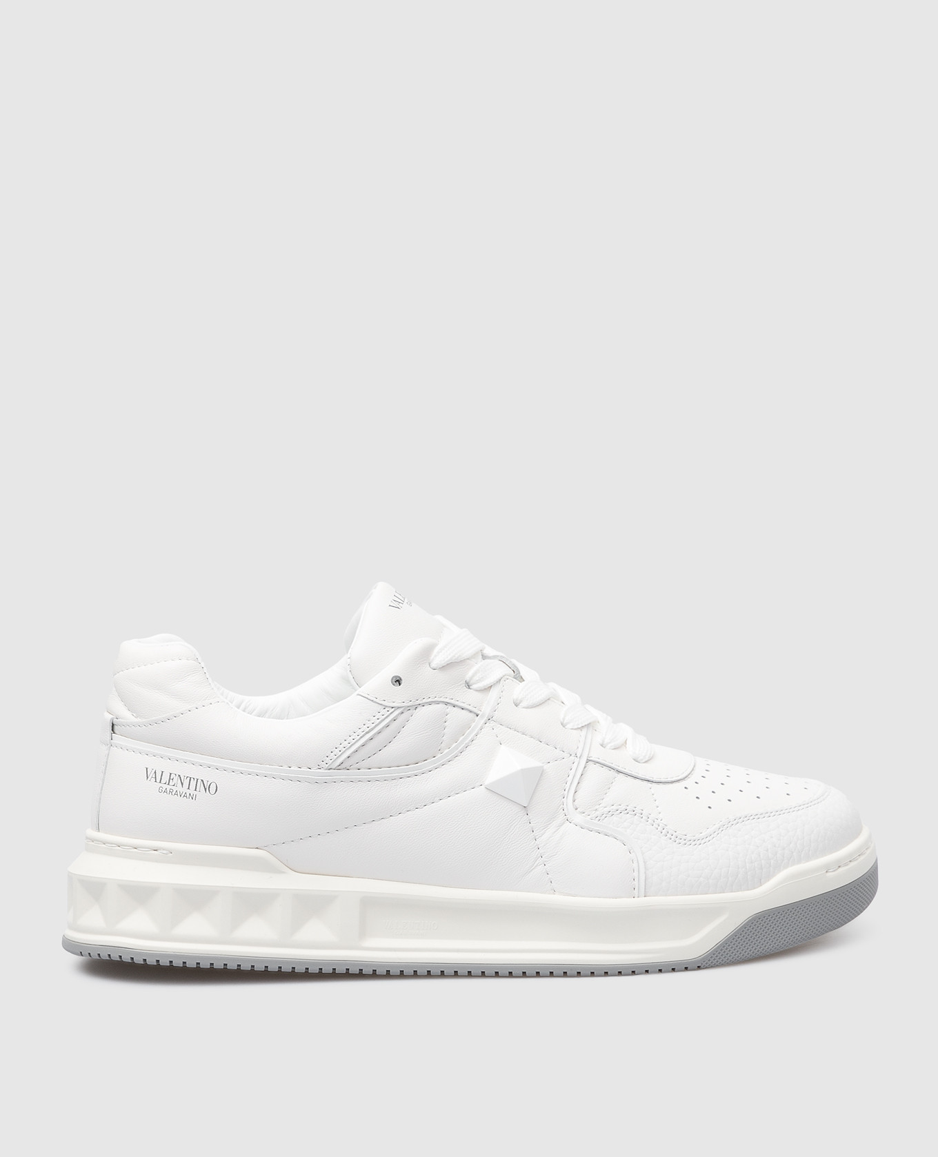 Белые кожаные кроссовки One Stud, Белый, Кроссовки
Белые кожаные кроссовки One Stud, Белый, Кроссовки