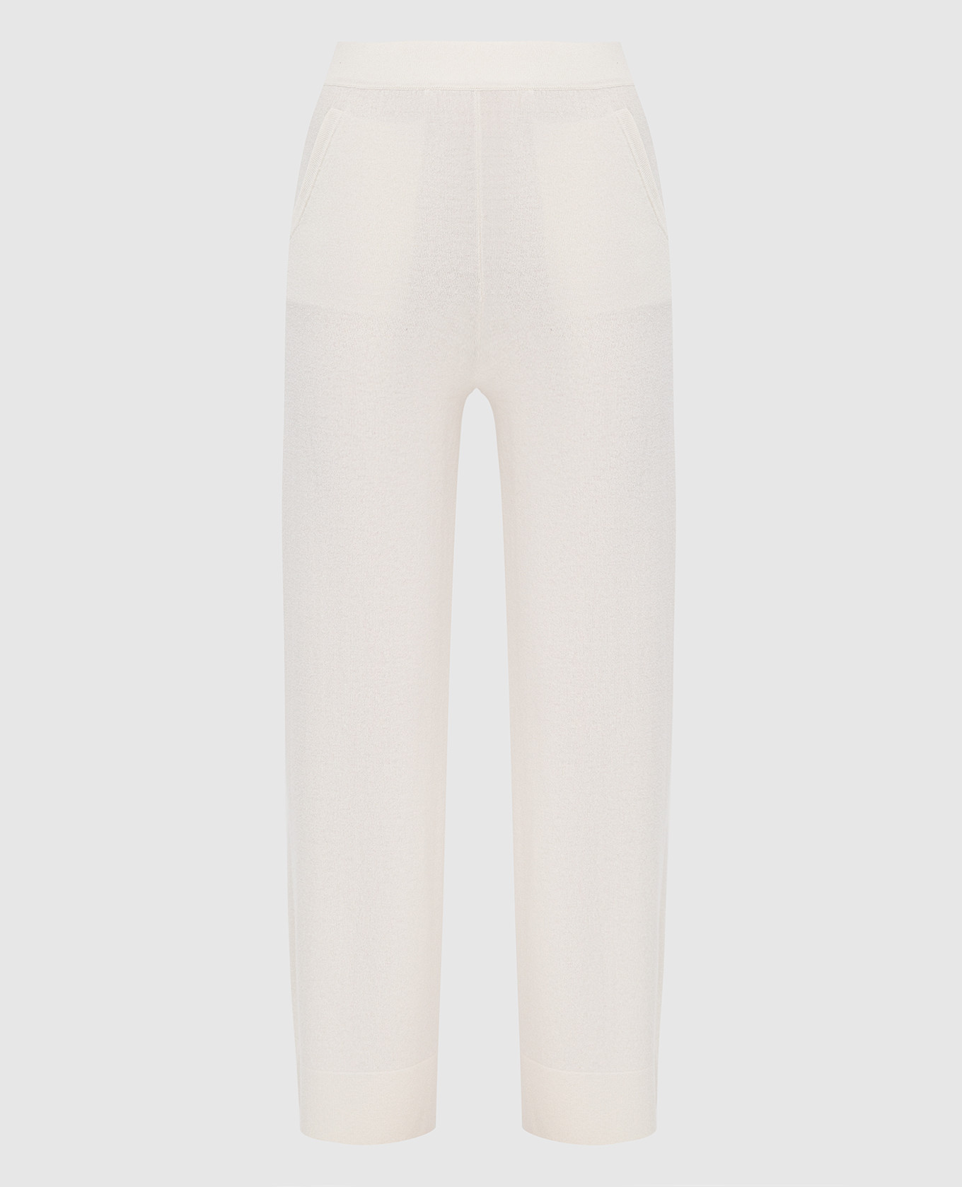 Светло-бежевые брюки из шерсти и кашемира Allude, Светло-бежевый, Повседневные брюки casual
Светло-бежевые брюки из шерсти и кашемира Allude, Светло-бежевый, Повседневные брюки casual