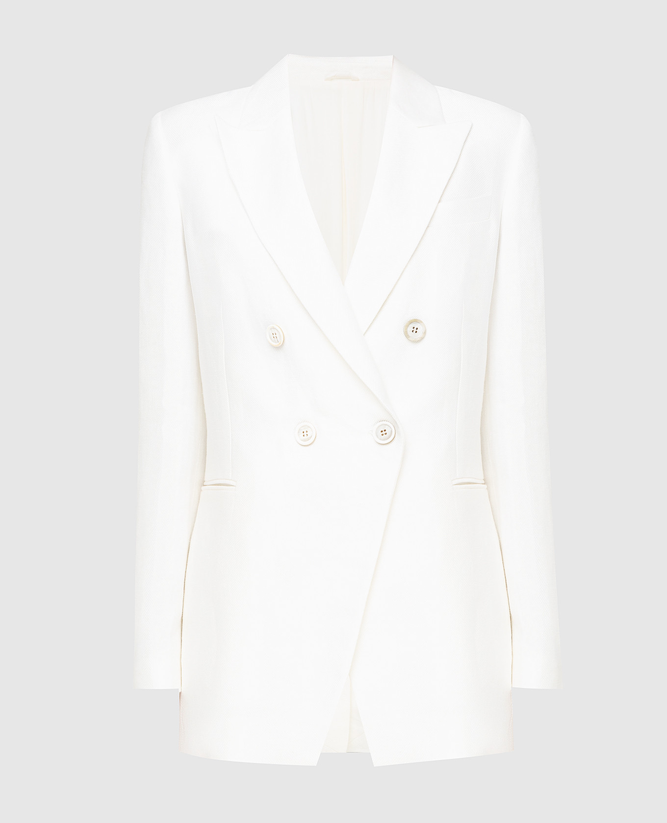 Белый жакет из льна Brunello Cucinelli, Жакеты
Белый жакет из льна Brunello Cucinelli, Жакеты