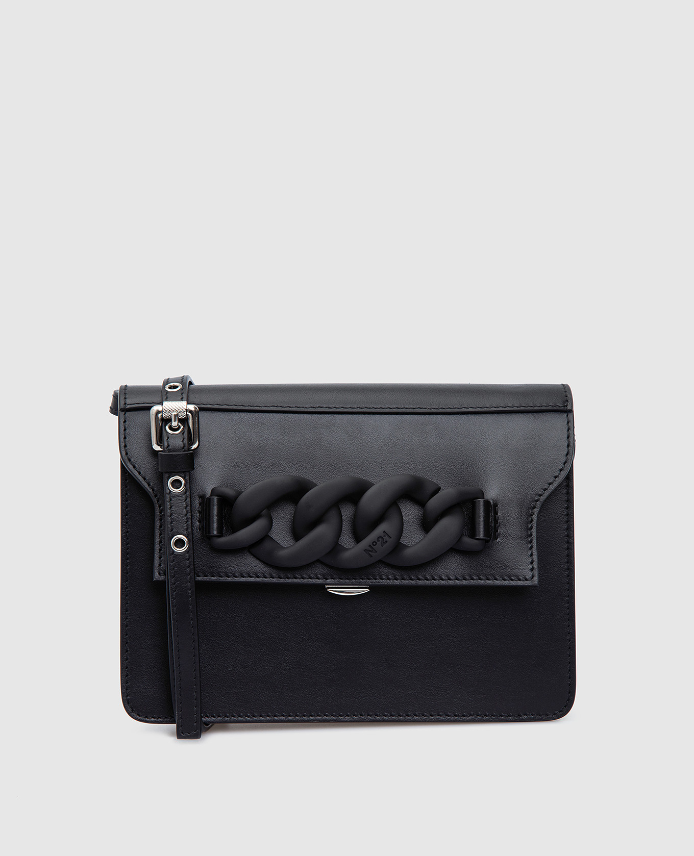 Кожаная сумка-кроссбоди Daft с цепями, Черный, Маленькие сумки
Кожаная сумка-кроссбоди Daft с цепями, Черный, Маленькие сумки