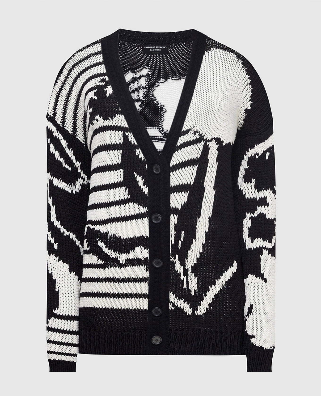 Кардиган из кашемира с абстрактным узором Ermanno Scervino, Черный, Кардиганы
Кардиган из кашемира с абстрактным узором Ermanno Scervino, Черный, Кардиганы