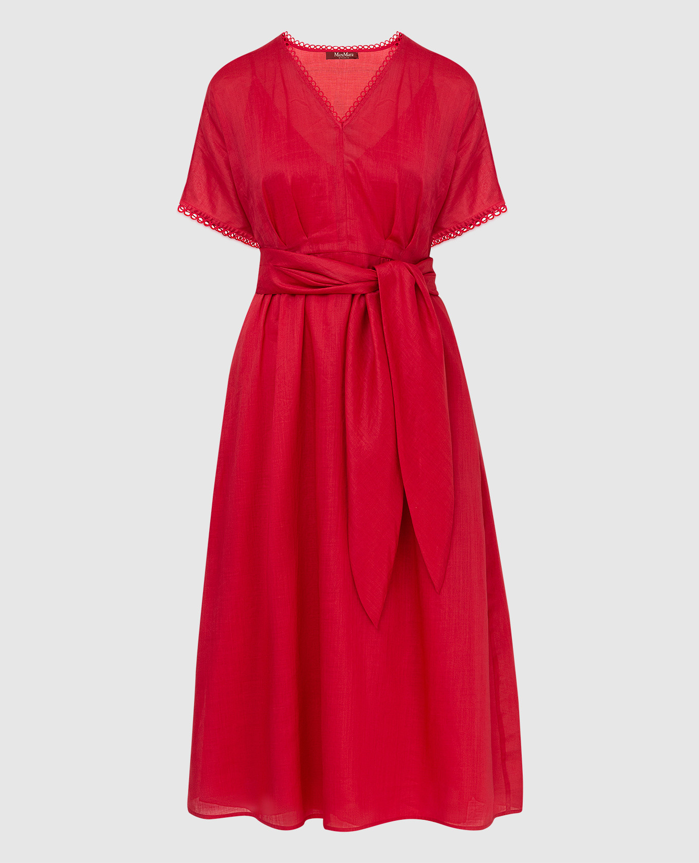 Платье с кружевом Max Mara, Красный, Платья Миди
Платье с кружевом Max Mara, Красный, Платья Миди