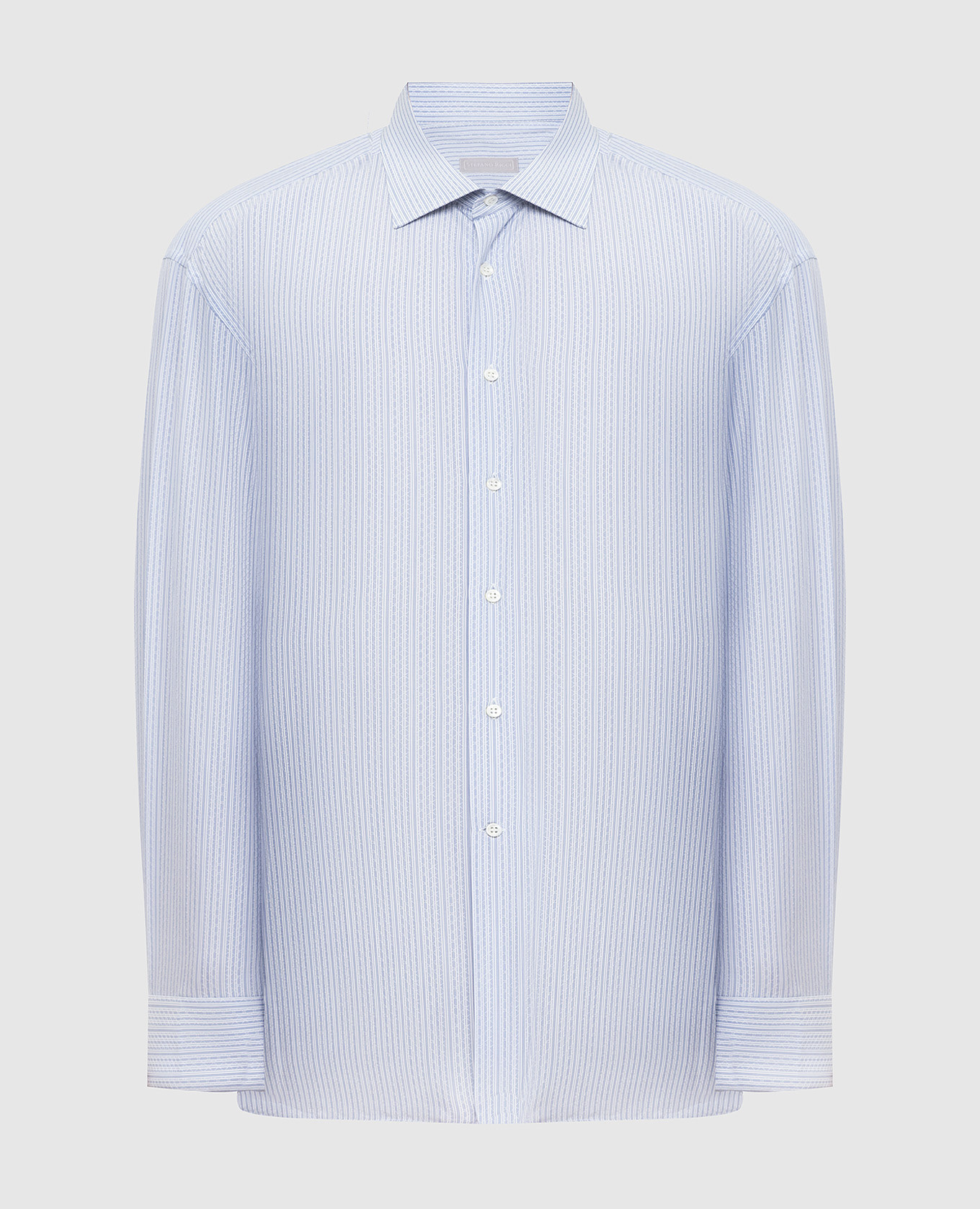 Жаккардовая рубашка в полоску, Голубой, Рубашки
Жаккардовая рубашка в полоску, Голубой, Рубашки