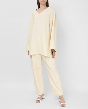 Toteme Блуза oversize з розрізами 213728716