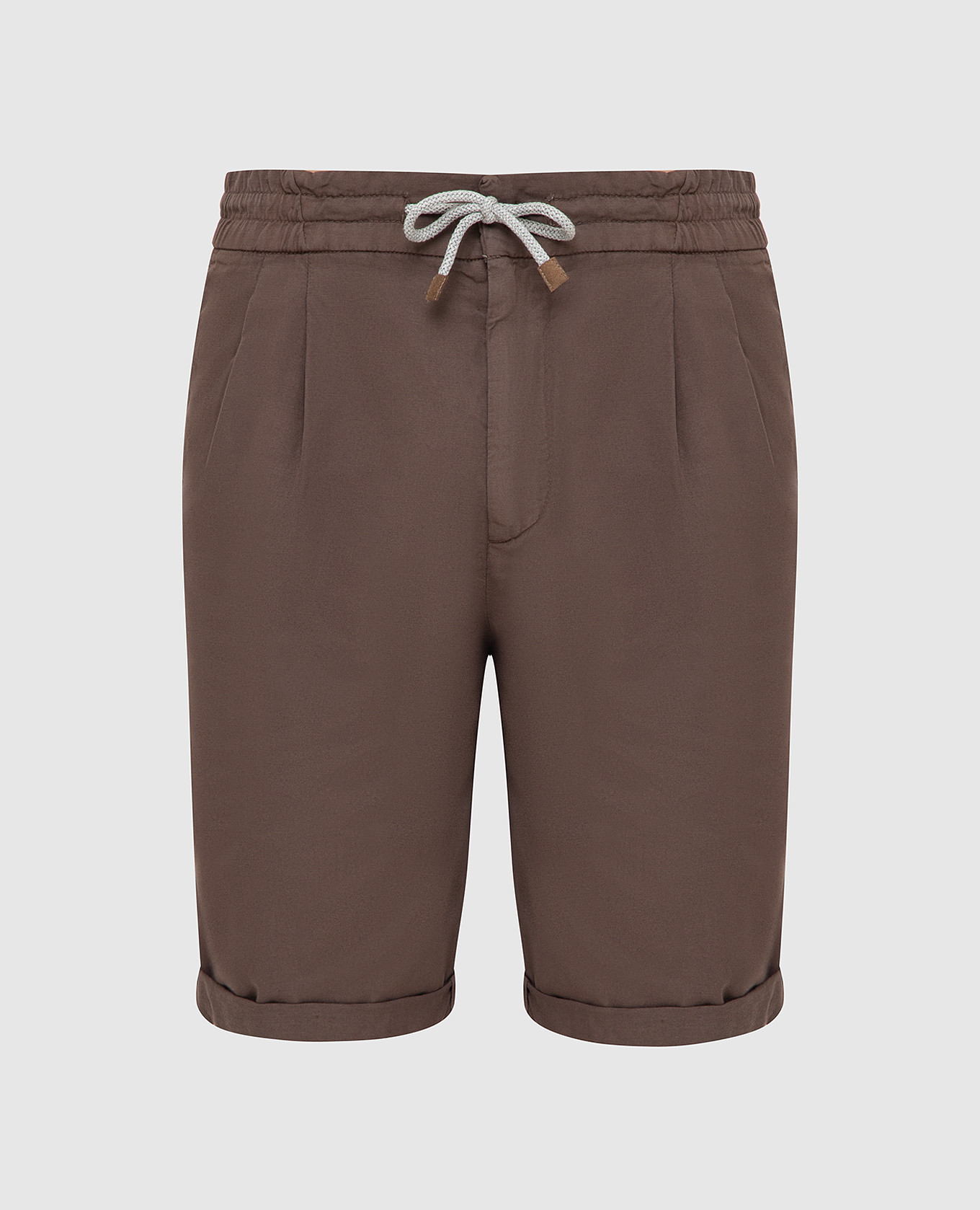 

Коричневые шорты Brunello Cucinelli, Коричневый, Шорты