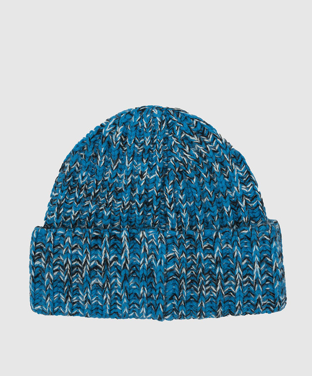 Il Gufo Children's hat in wool and cashmere with a patch A21EO308EM631 image 2