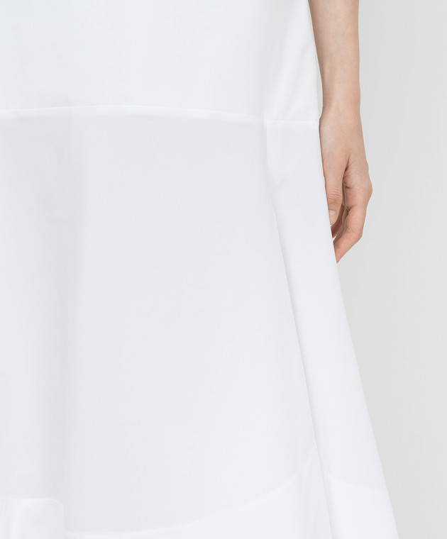 NINA RICCI Белое платье 20ECRO044PL0333 изображение 5