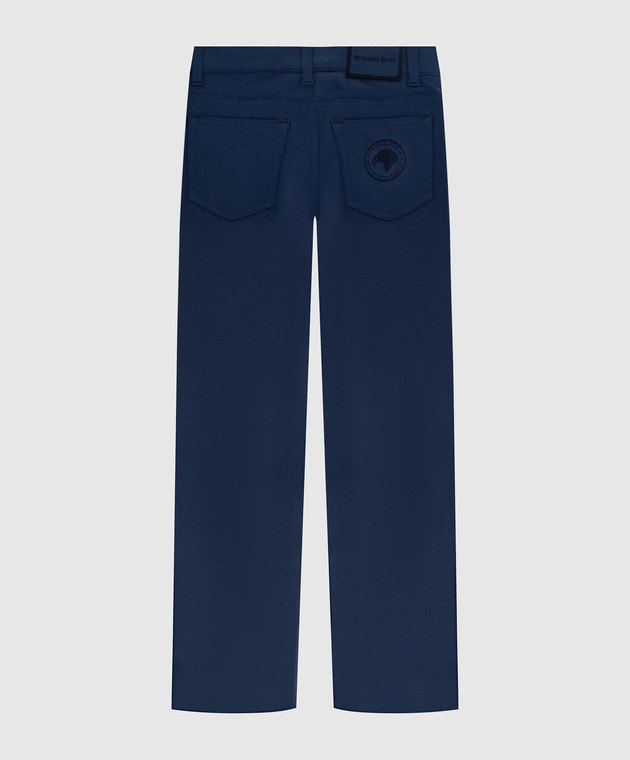 Stefano Ricci Дитячі сині джинси YFT8400030YKNE зображення 2