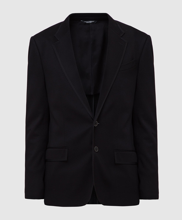 Dolce&Gabbana Чорний піджак G2MR5TFUGI2
