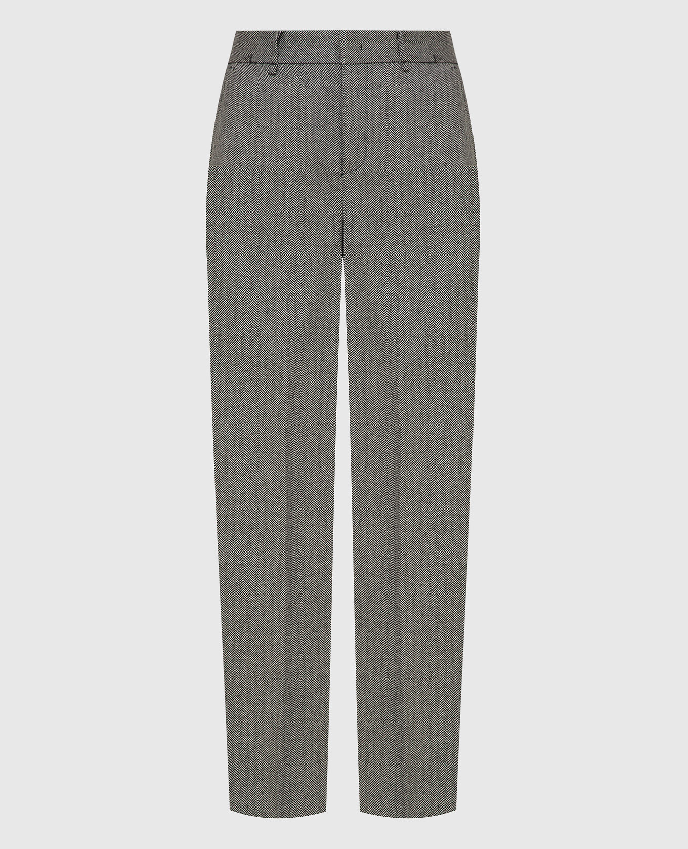 

Брюки в узор Twin Set, Серый, Повседневные брюки casual