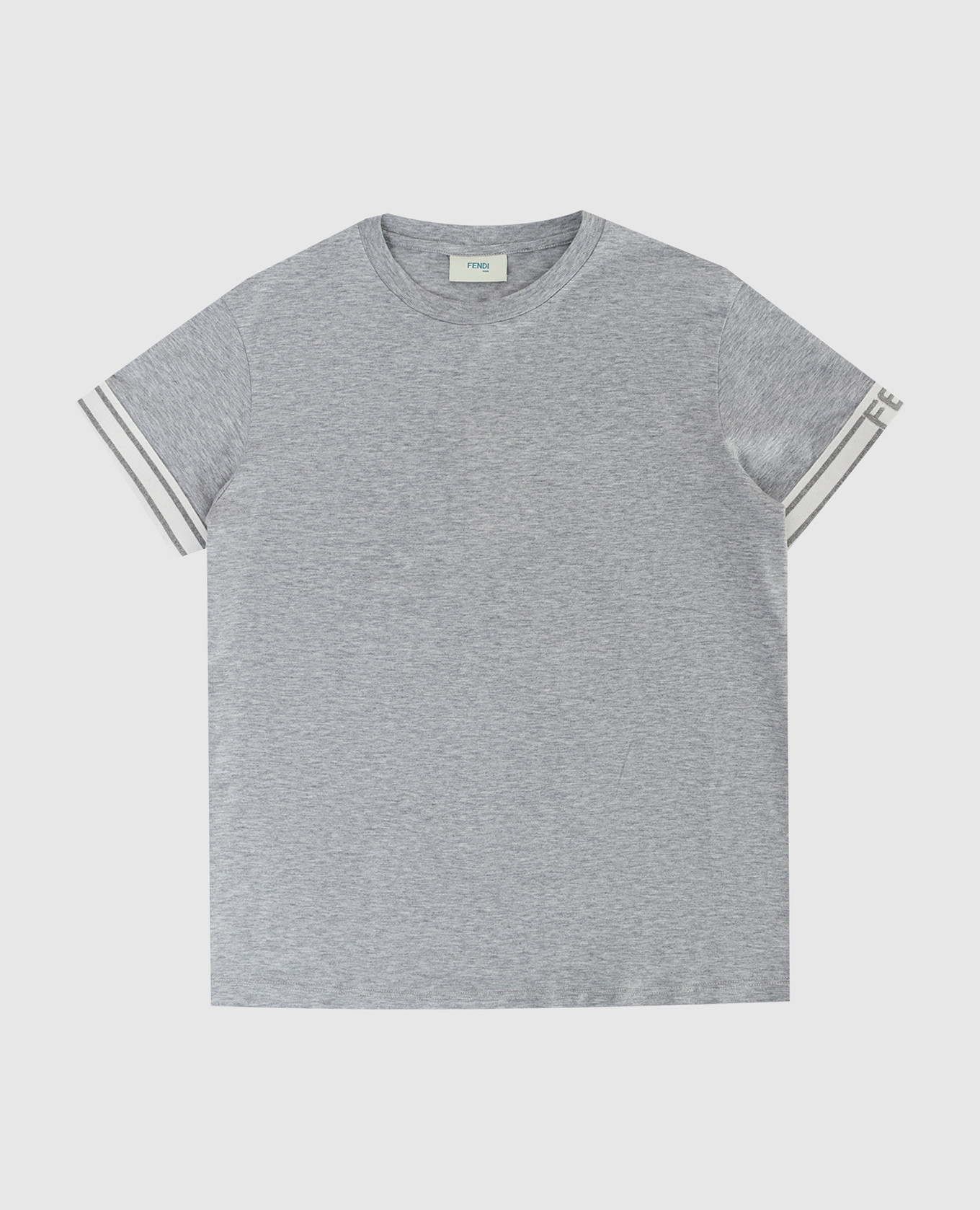 Children's gray t-shirt with logo