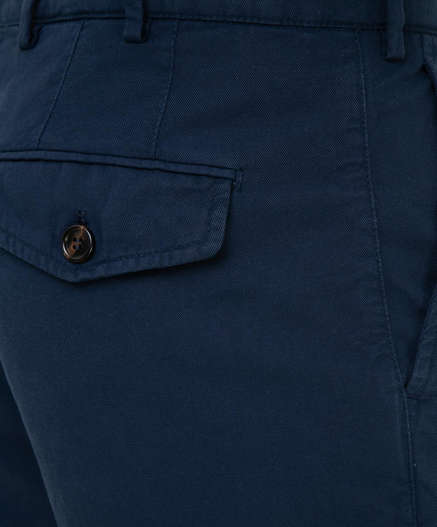Brunello Cucinelli Темно-синие шорты M274DG0600 изображение 5