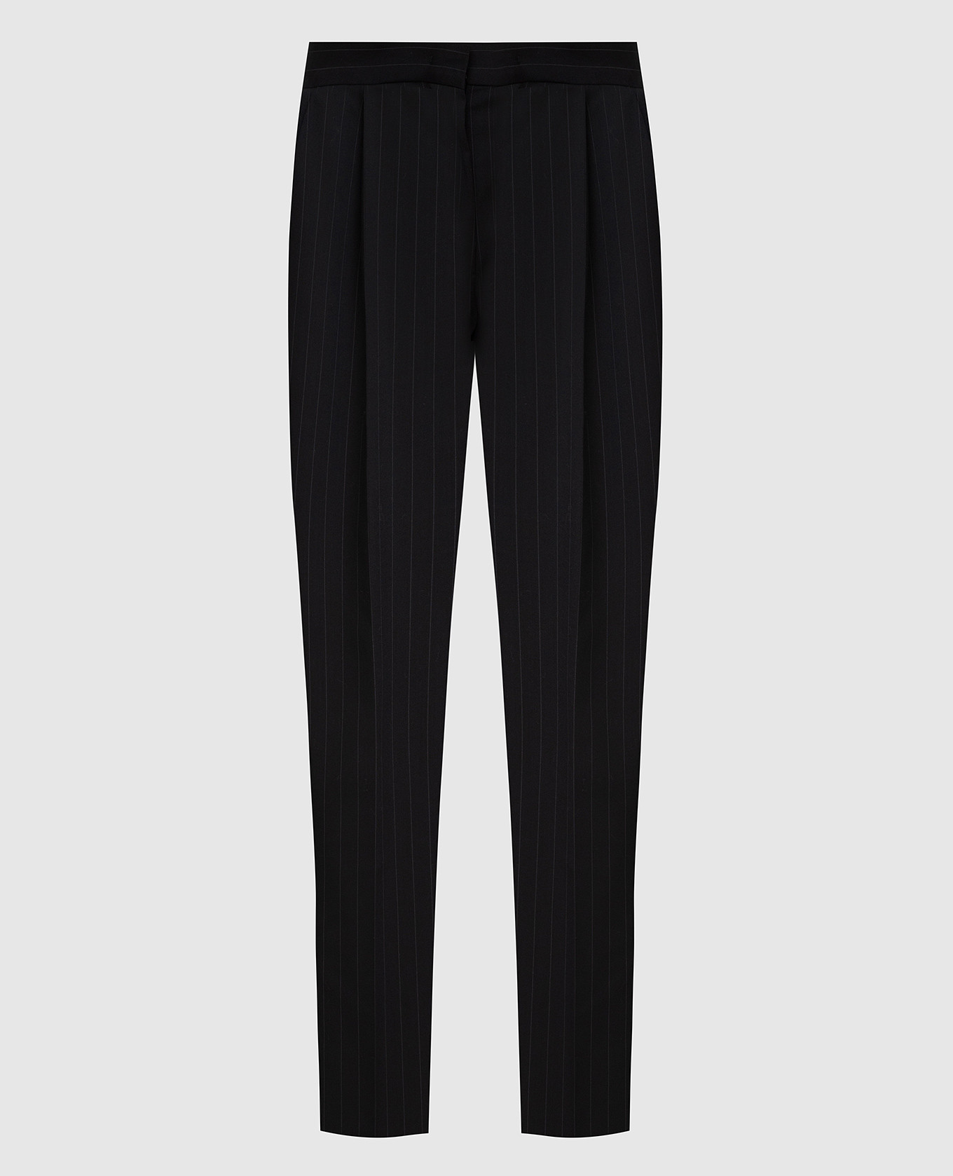 

Черные брюки из шерсти Max Mara, Черный, Повседневные брюки casual