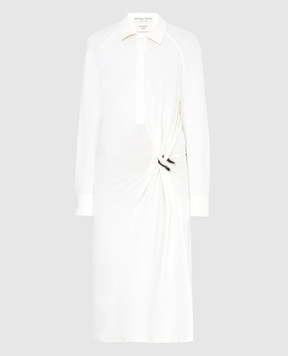 Bottega Veneta Белое платье 609304VKIJ0
