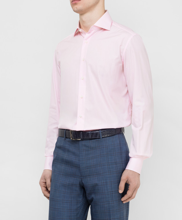Stefano Ricci Розовая рубашка MC000540A304 изображение 3
