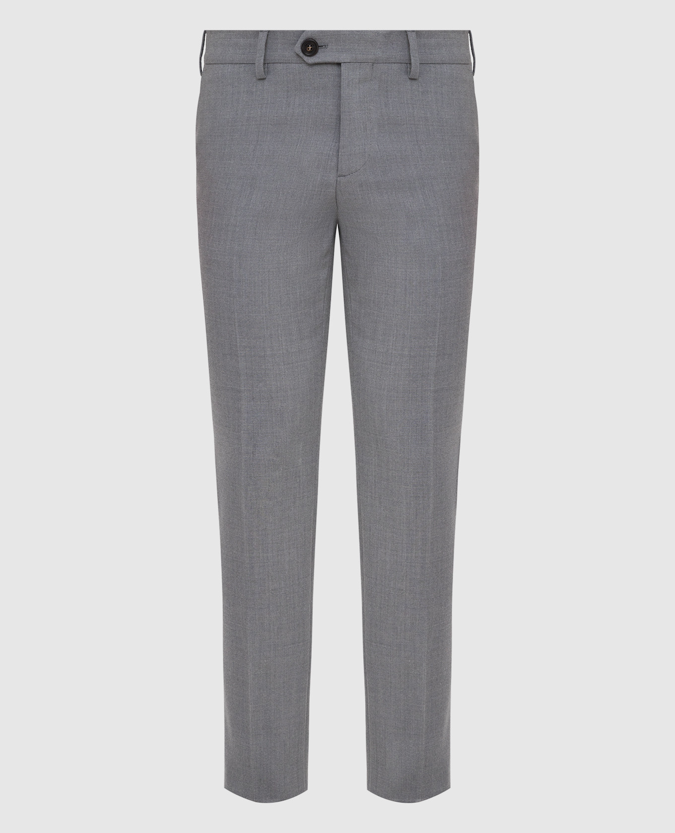 

Серые брюки из шерсти, Серый, Узкие брюки