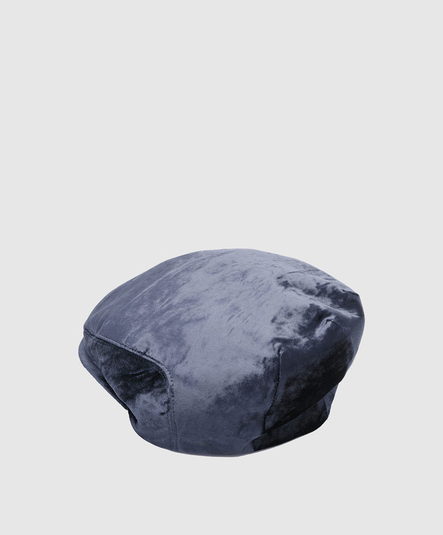 Brunello Cucinelli Темно-синее кепи MCAP99304 изображение 2