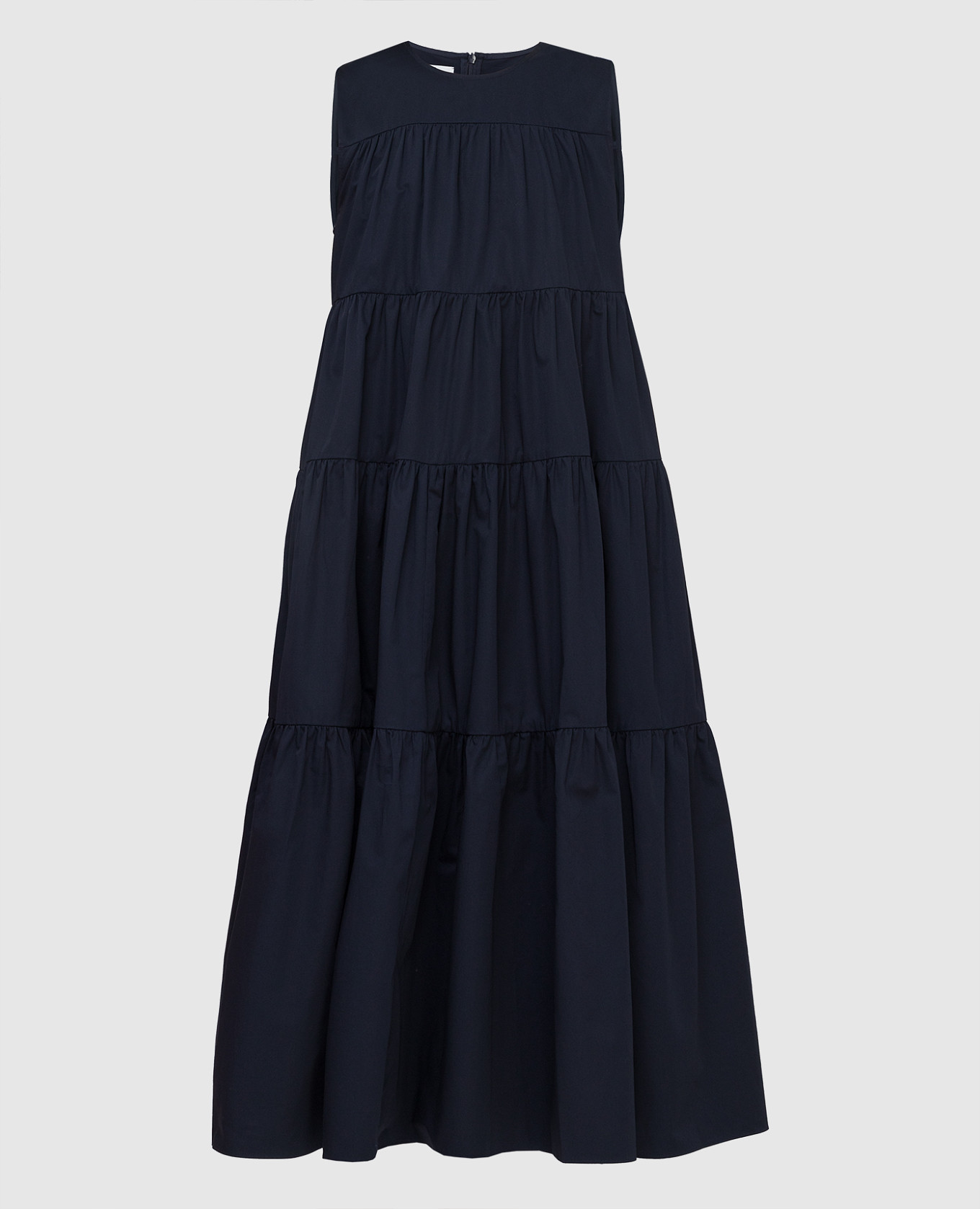 Темно-синее платье