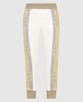 Fendi Спортивні штани з контрастними вставками FAB562A529