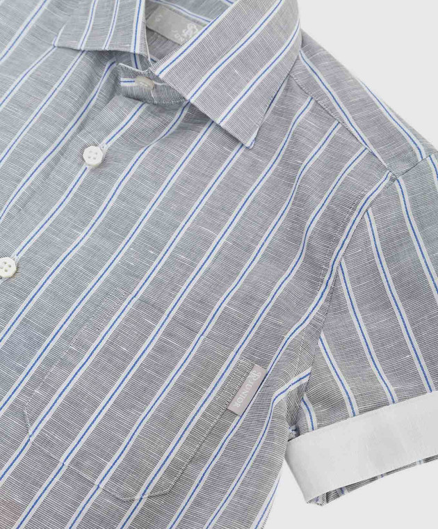 Stefano Ricci Children's striped shirt YC003553L1782 image 3