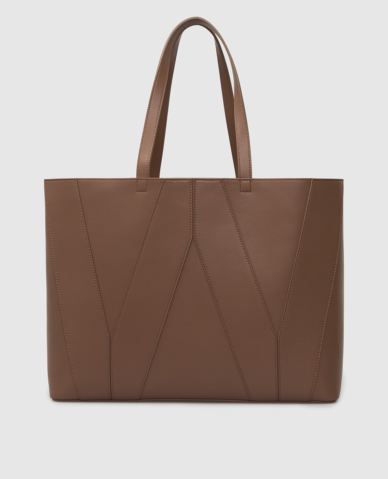 

Коричневая кожаная сумка-шоппер Legge Max Mara Weekend, Коричневый, Сумки