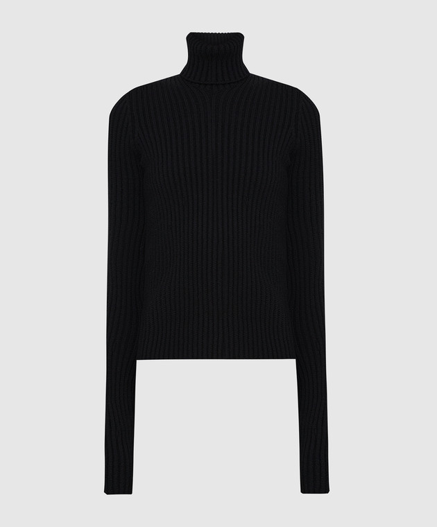Bottega Veneta Черный свитер из шерсти 641065V08G0