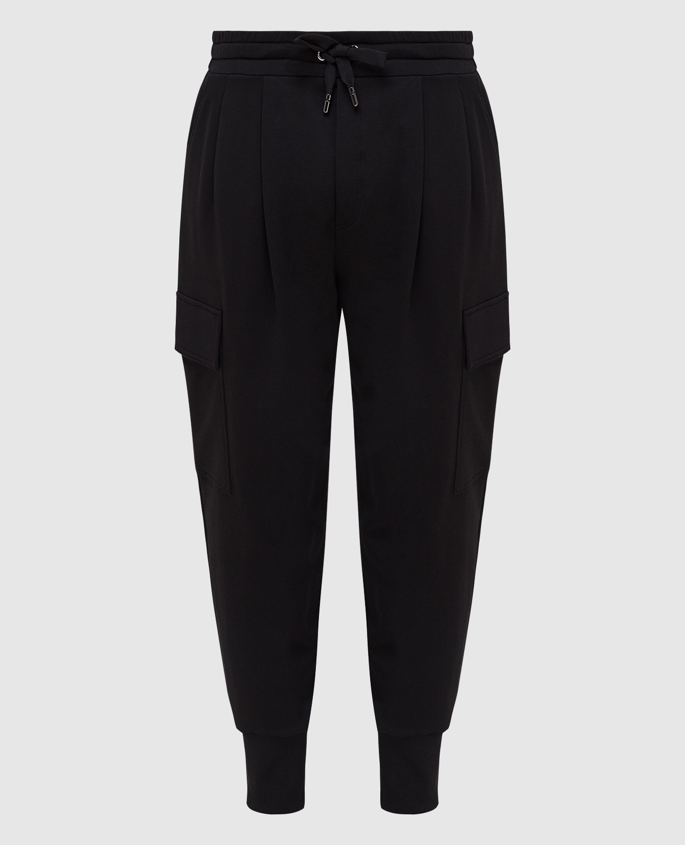 

Брюки карго с логотипом Dolce&Gabbana, Черный, Повседневные брюки casual