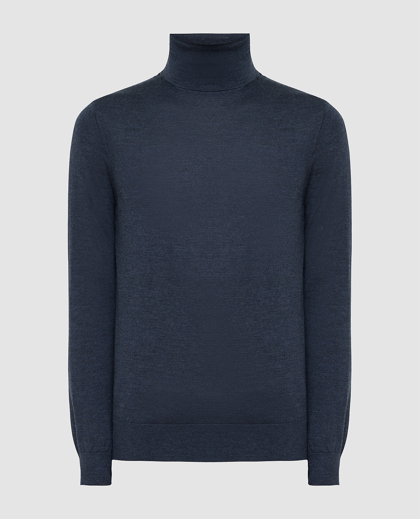 

Темно-синий гольф из кашемира и шелка, Тёмно-синий, Свитера