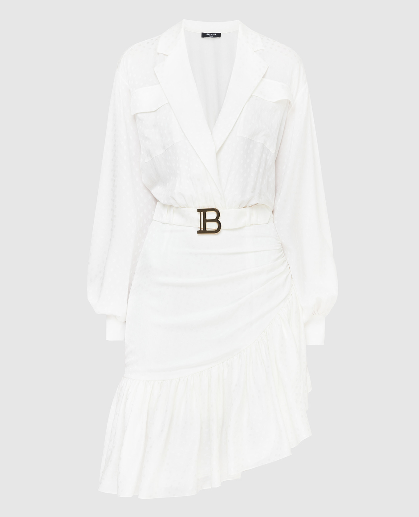 

Белое платье из шелка, Белый, Повседневные платья