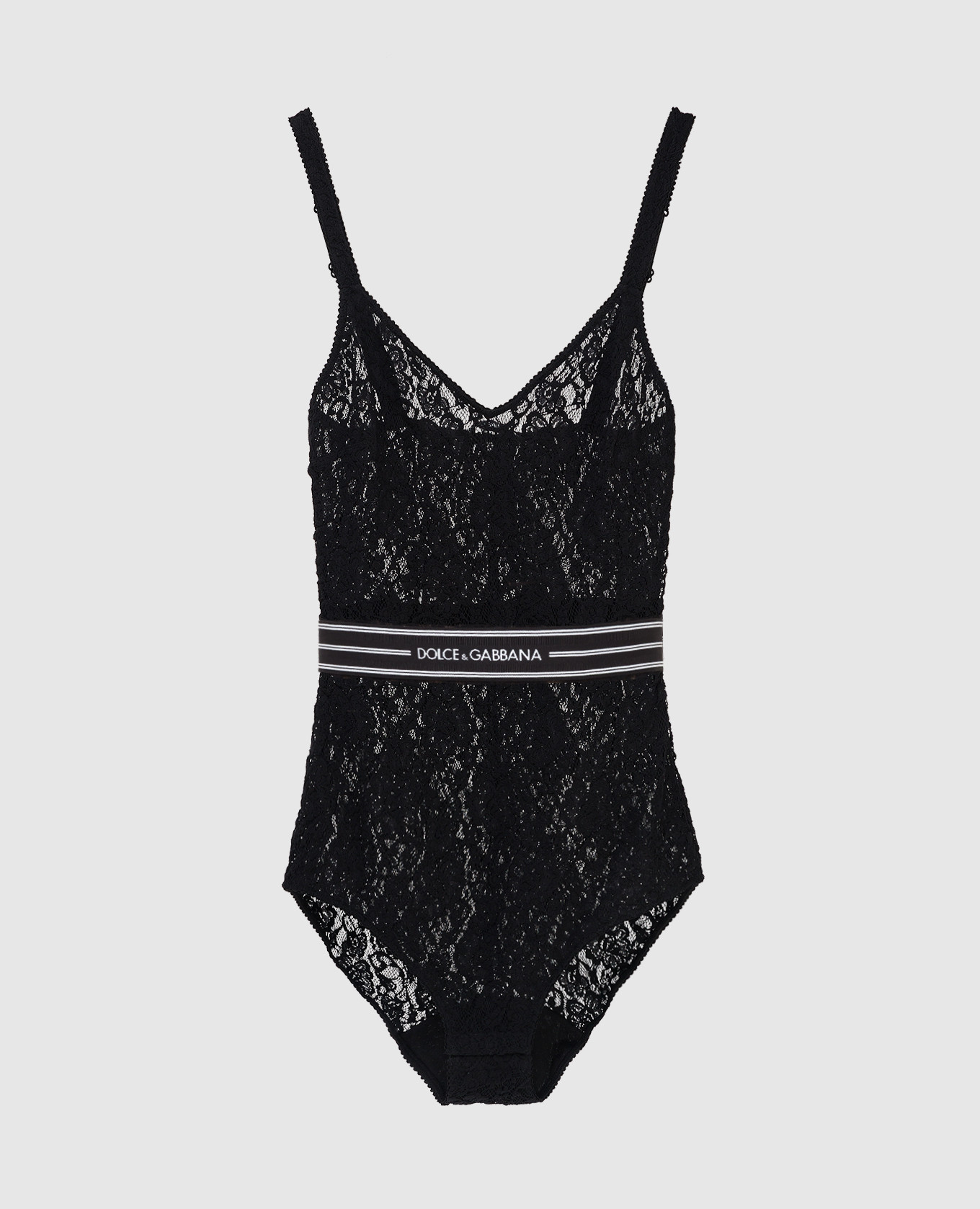 

Ажурное боди Dolce&Gabbana, Черный, Боди