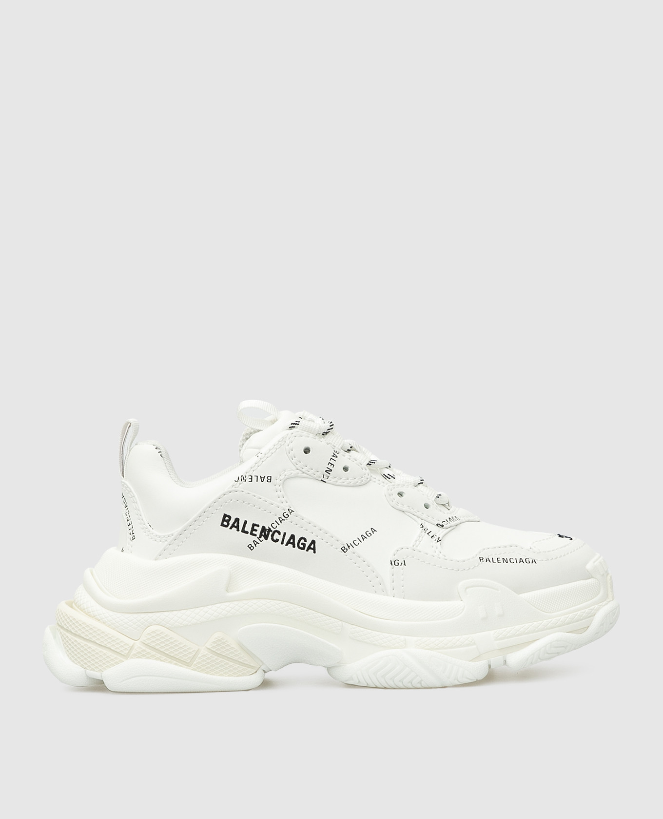 

Кроссовки "Triple S" Balenciaga, Белый, Кроссовки