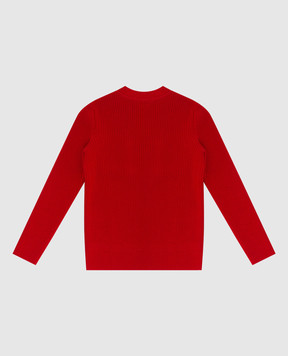 Stefano Ricci Детский красный свитер K818009G01Y17218