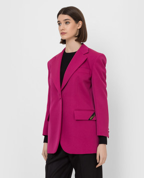 Lanvin Рожевий жакет із вовни RWJA00205028