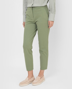 Max Mara Оливкові чиноси Pegno PEGNO