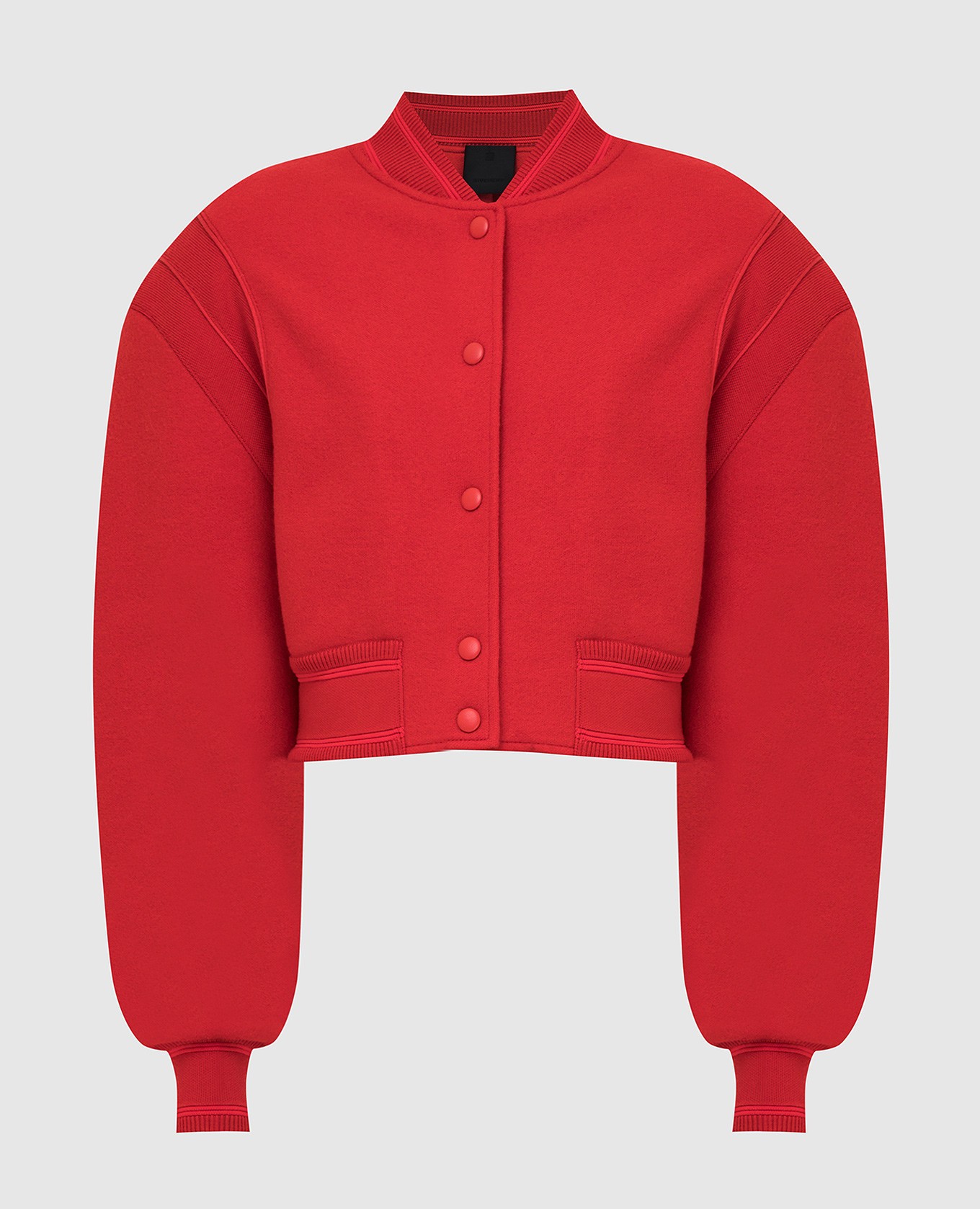 Красный бомбер из шерсти Givenchy