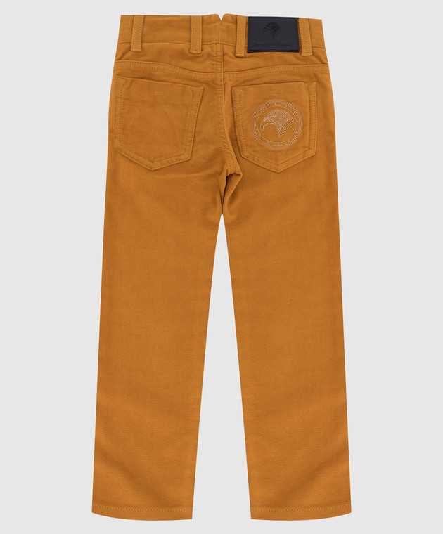 Stefano Ricci Children's mustard pants YFT9400020CT002A image 2
