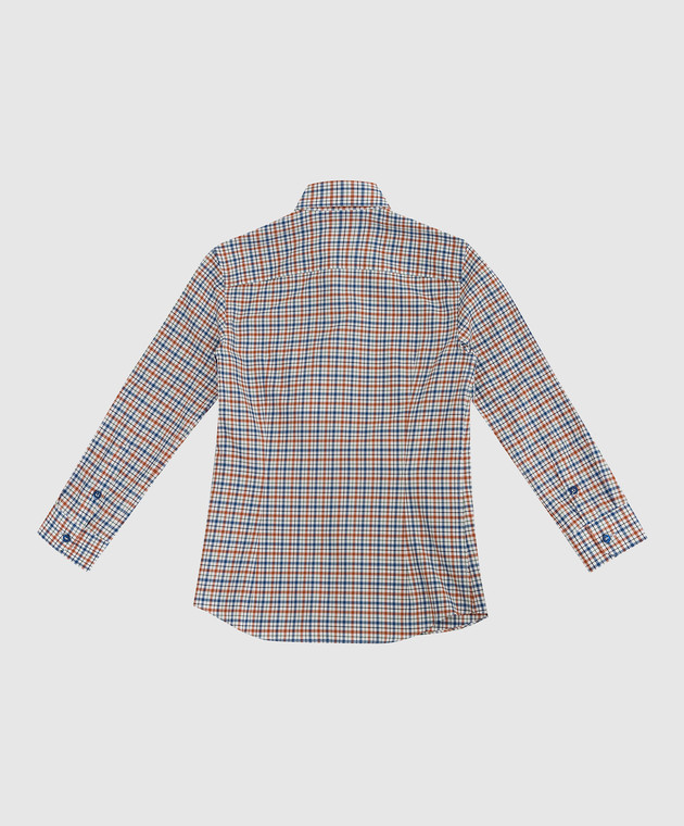 Stefano Ricci Children's checkered shirt YC004117L1826 image 2