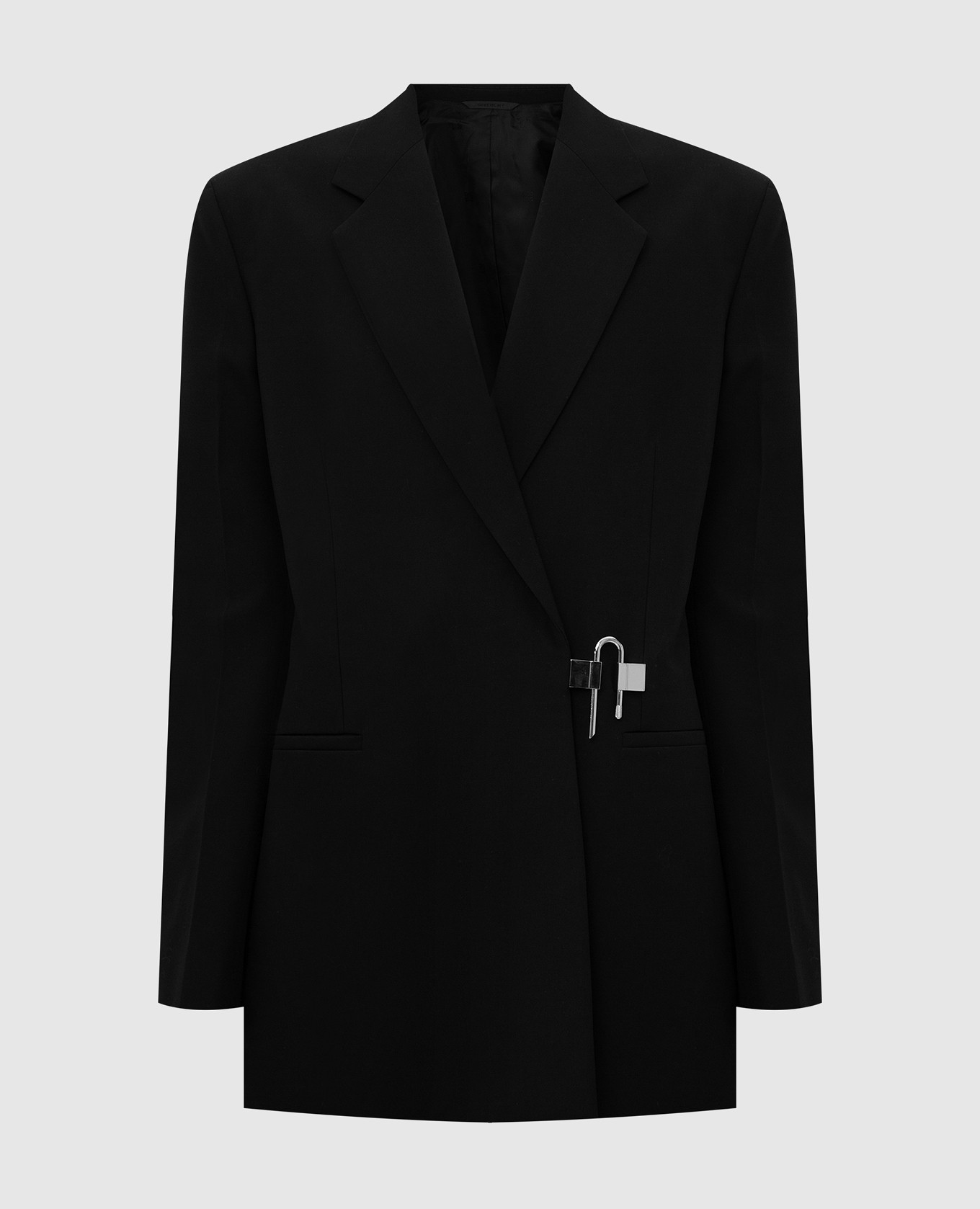 Givenchy Черный жакет из шерсти BW30D713N5