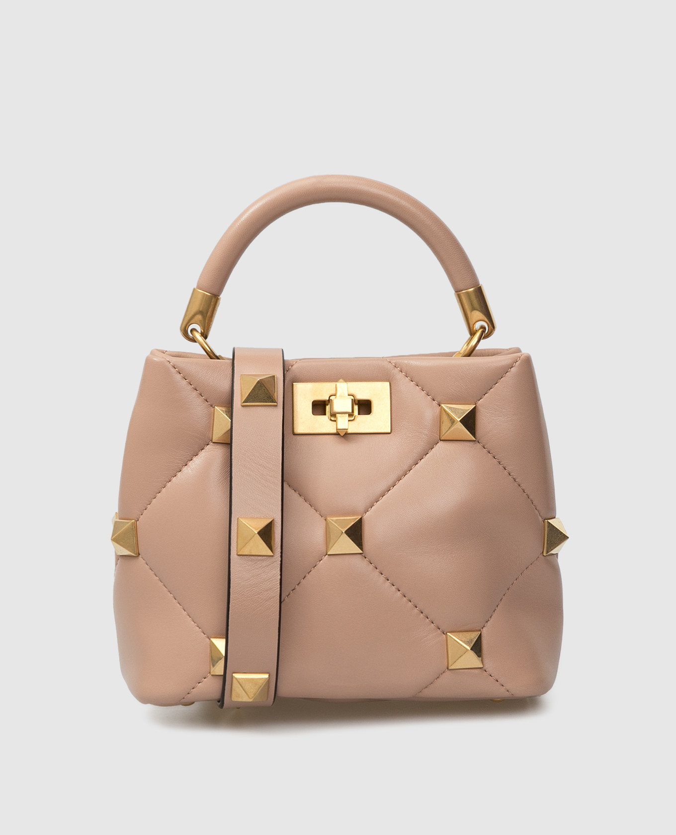 

Бежевая сумка-тоут Valentino, Бежевый, Сумки