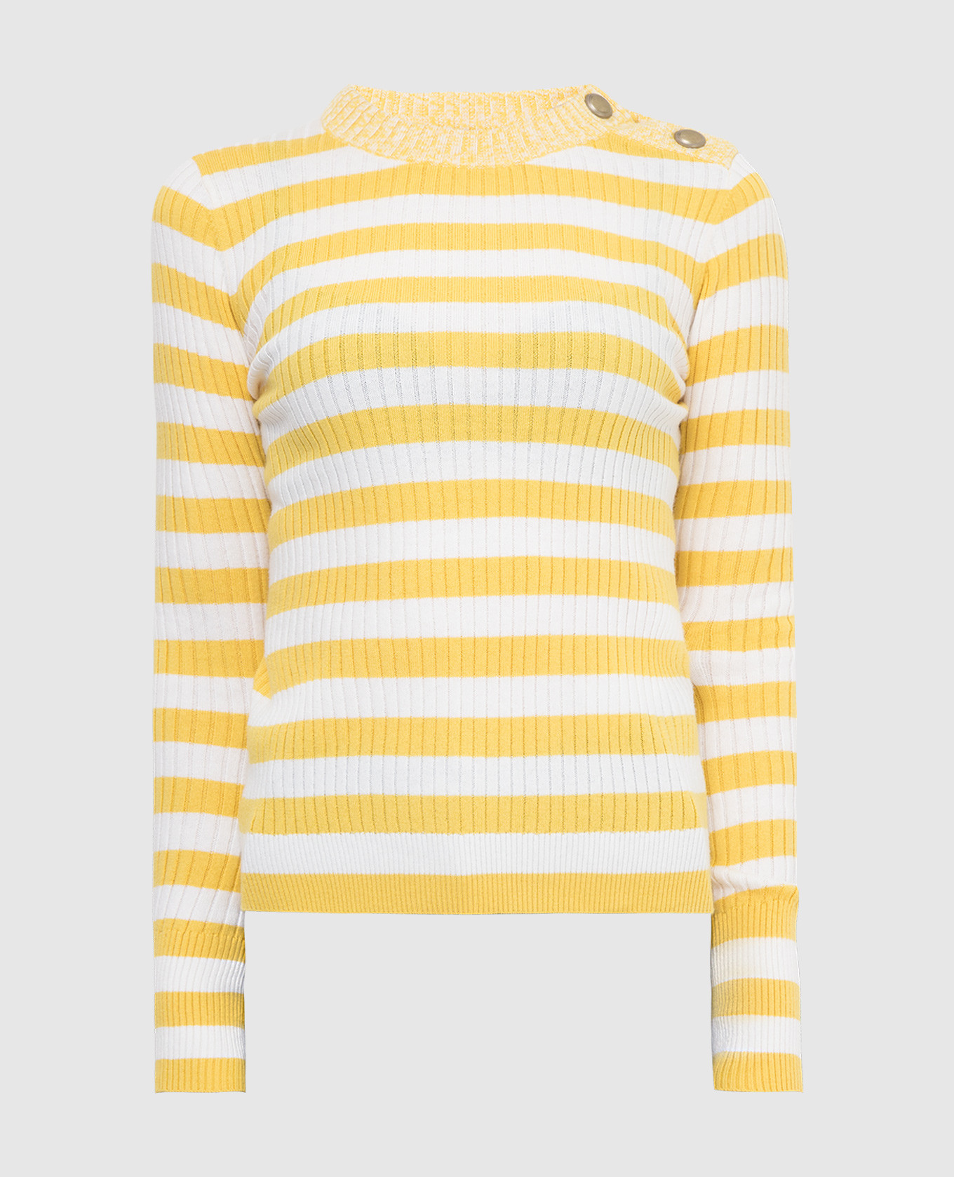 

Желтый джемпер Pacifico в полоску, Джемпера