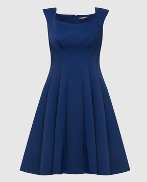 Zac Posen Синее платье 11533653
