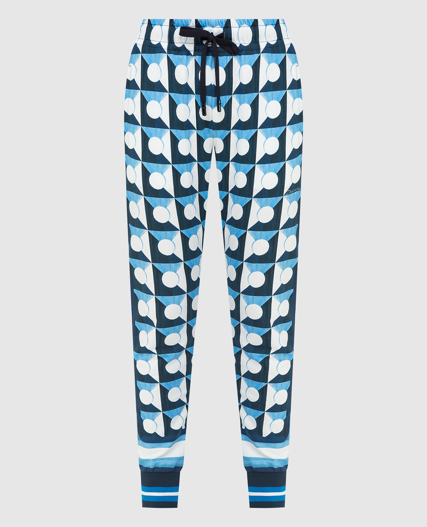 

Синие брюки Dolce&Gabbana, Синий, Повседневные брюки casual