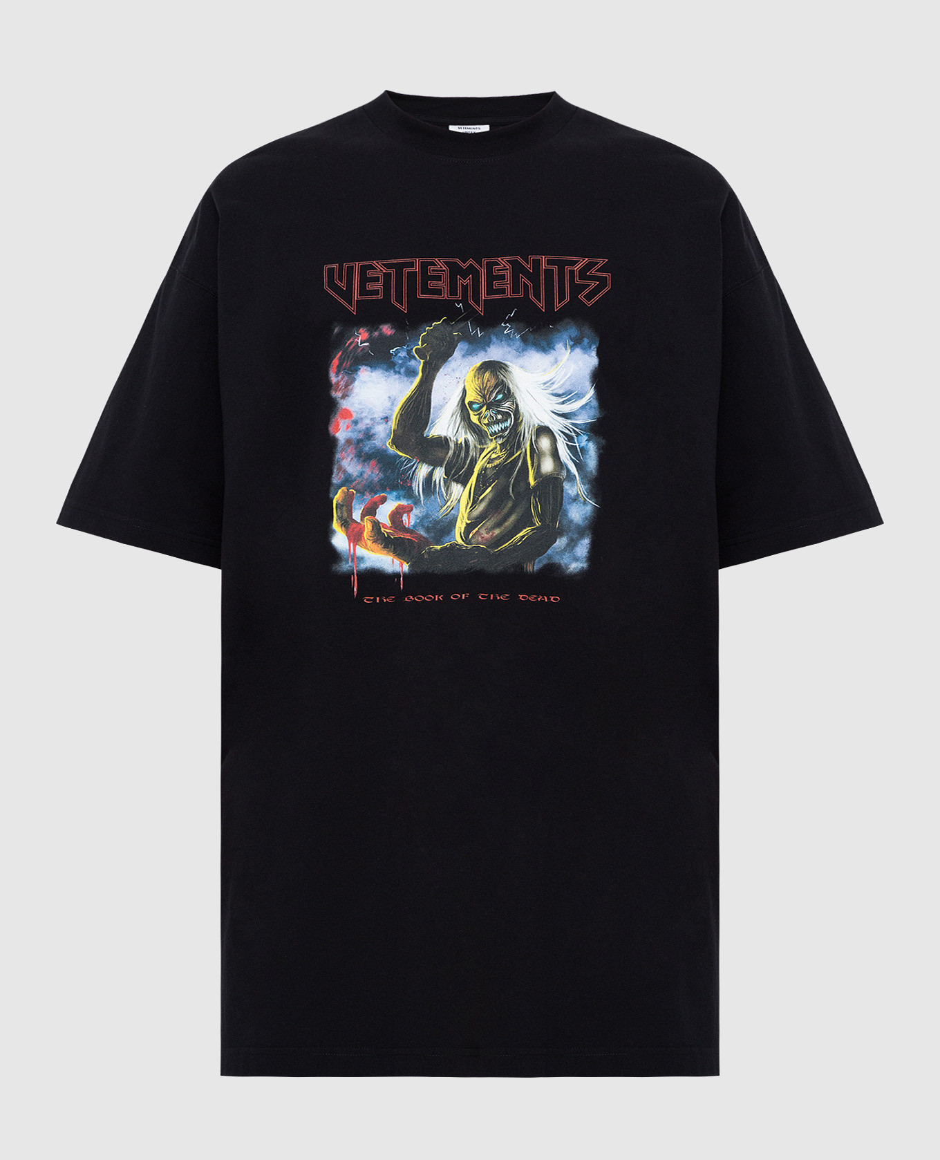 

Черная футболка Vetements, Черный, Футболки