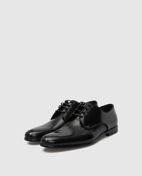 Dolce&Gabbana Черные кожаные дерби Raffaello A10703A1203