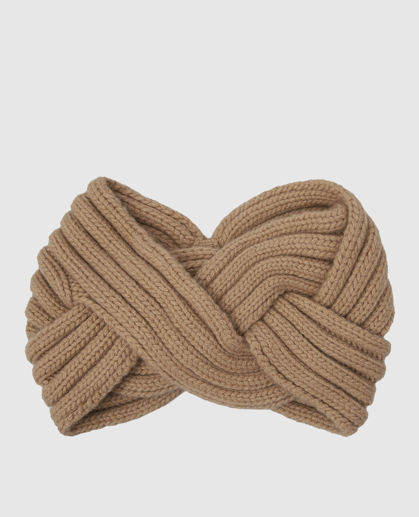 

Бежевая повязка Ciriaco из кашемира Max Mara Weekend, Бежевый, Повязки