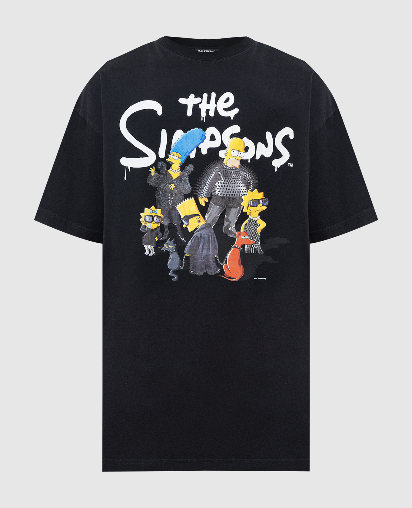 

Футболка с принтом The Simpsons, Черный, Футболки