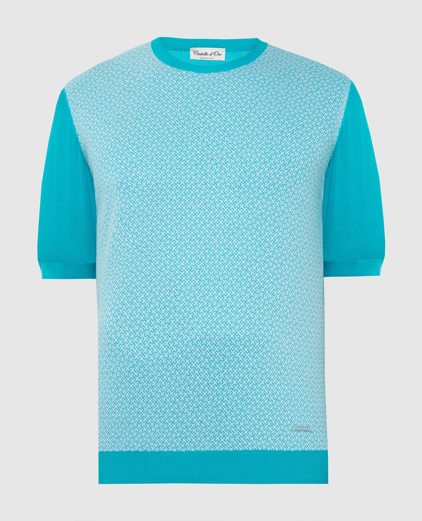 

Бирюзовая футболка Castello d'Oro, Бирюзовый, Футболки